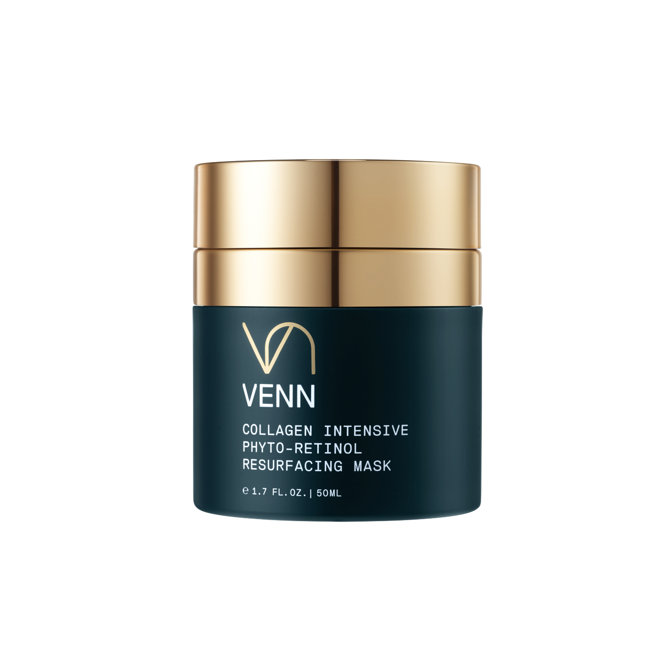Collagen phyto-retinol resurfacing mask for renewal and firmness.