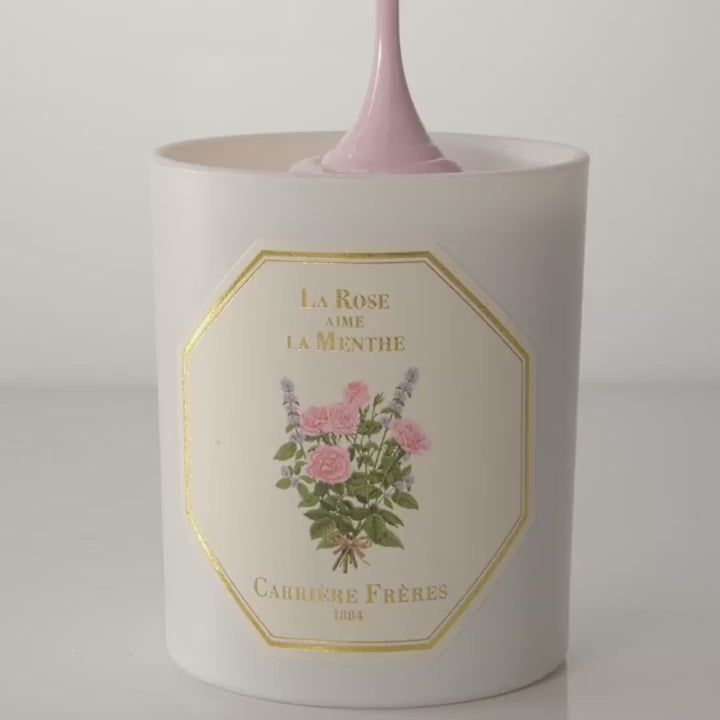
                  
                    Load and play video in Gallery viewer, La Rose aime la Menthe Candle
                  
                